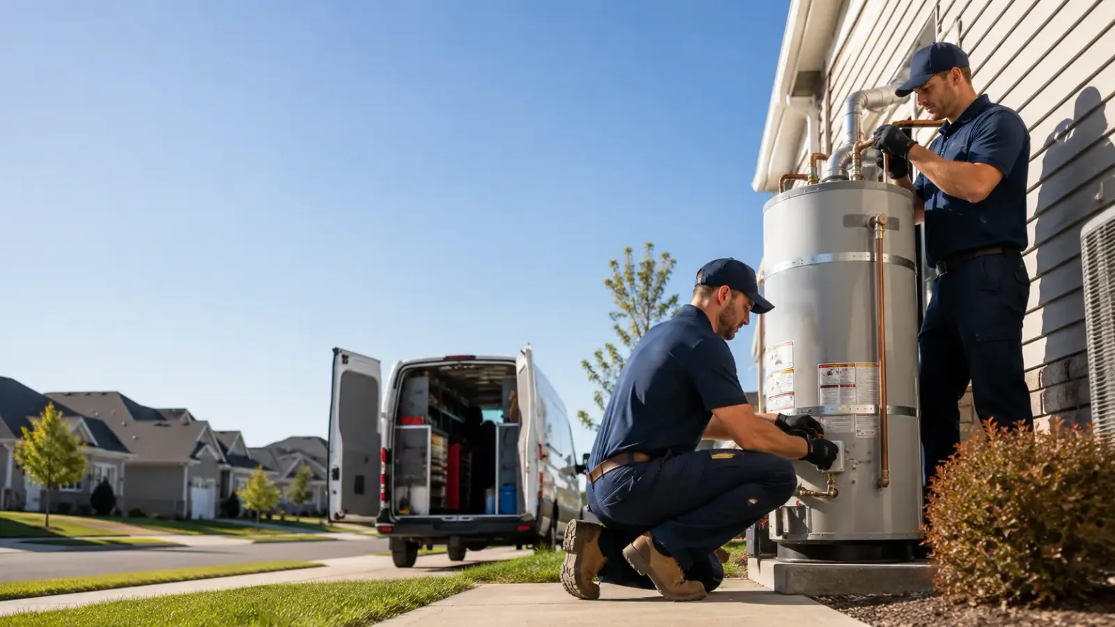 Water Heater Installation in Tappen, ND